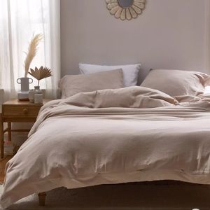 Palmer linen blend duvet cover